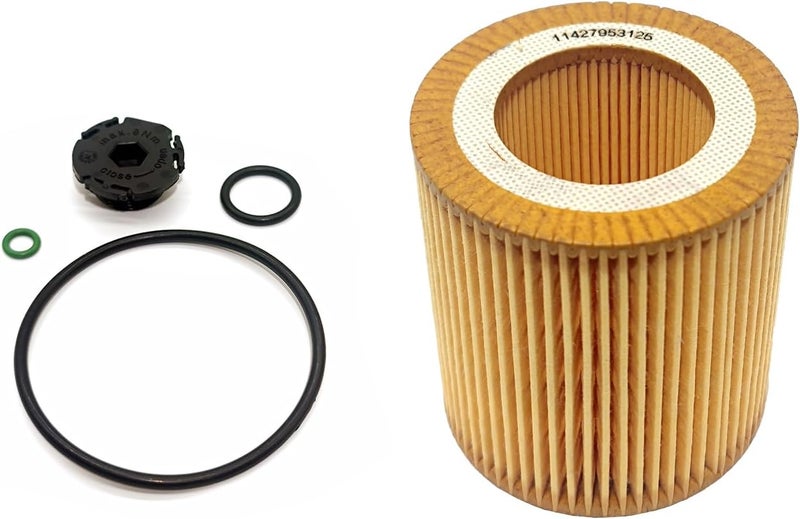 AMCC Engine Oil Cooler and Oil Filter Gasket Kit Enhanced Version Suitable for BMW All Models E60 E90 F18 F30 N20 N52 N54 N55 2.0L 3.0L (4 Kit) - Image 4